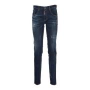 24/7 Skinny Jeans - Blauw Dsquared2 , Blue , Dames