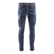 Slim-Fit Jeans Dsquared2 , Blue , Heren