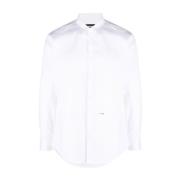 Het Elegante Witte Overhemd Dsquared2 , White , Heren