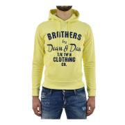 Gele Katoenen Sweatshirt Mod.S74GU0056S25217169 Dsquared2 , Yellow , H...