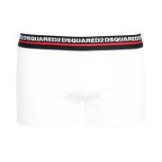 Boxershorts met kenmerkende tailleband Dsquared2 , White , Dames