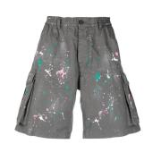 Comfortabele en stijlvolle casual shorts Dsquared2 , Gray , Heren