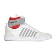 Witte Ss23 Herensneakers Dsquared2 , White , Heren