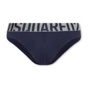 Boxershorts met logo Dsquared2 , Blue , Heren