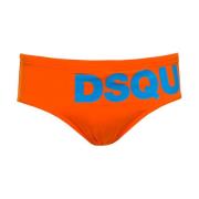 Frisse Oranje Strandkleding voor Moderne Mannen Dsquared2 , Orange , H...