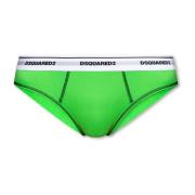 Boxershorts met logo Dsquared2 , Green , Dames