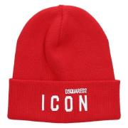 Beanie Dsquared2 , Red , Unisex