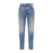 Slim-Fit Cropped Jeans voor vrouwen Dsquared2 , Blue , Dames