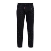 ‘Skater’ jeans Dsquared2 , Black , Heren