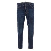 Heren Denim Mode Dsquared2 , Blue , Heren