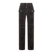 Rechte broek Dsquared2 , Brown , Dames