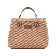 Myea Kleine Stro Tas Emporio Armani , Brown , Dames