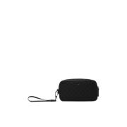 Clutch Tas Emporio Armani , Black , Dames