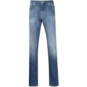 Slim-fit Denim Jeans Emporio Armani , Blue , Heren
