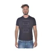 Heren 3Z1T941J00Znero Katoenen T-Shirt Emporio Armani , Black , Heren