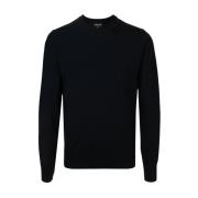 Sportief Gestreept Sweatshirt Emporio Armani , Black , Heren