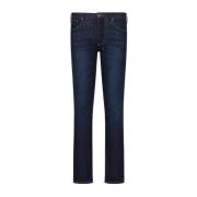 Moderne Denim Jeans Emporio Armani , Blue , Heren