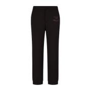 Zwarte Jogger Sweatpants voor Heren Emporio Armani , Black , Heren