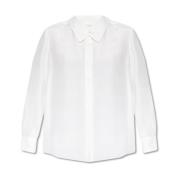 Shirt met decoratieve kraag Emporio Armani , White , Dames