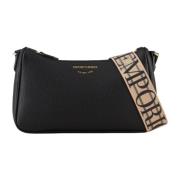 Dames Baguette Schoudertas Emporio Armani , Black , Dames