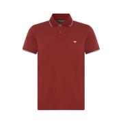 Regular Fit Polo Shirt Emporio Armani , Red , Heren