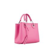 Middelgrote Tote Tas Emporio Armani , Pink , Dames