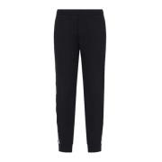 Navyblauwe Joggingbroek met Bicolor Logo Band Emporio Armani , Blue , ...