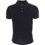 Stijlvolle Blauwe T-shirts en Polos Emporio Armani , Blue , Heren