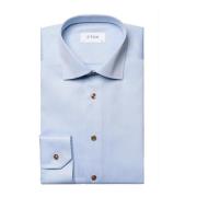 Moderne Fit Overhemd Eton , Blue , Heren