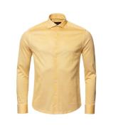 Casual Overhemdencollectie Eton , Yellow , Heren