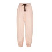 Roze Straight-Leg Track Pants Fendi , Pink , Dames