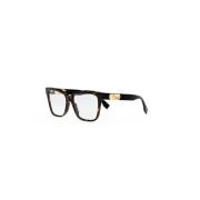 Zwarte Ss23 Dames Optische Brillen Fendi , Black , Dames
