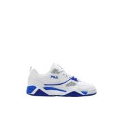 Witte en donkerblauwe Casim sneakers Fila , White , Heren