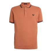 Tijdloze Polo Shirts Collectie Fred Perry , Beige , Heren