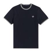 Blauwe T-shirts en Polos Fred Perry , Blue , Heren