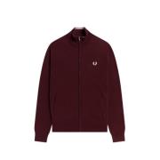 Sweatshirt met rits Fred Perry , Red , Heren