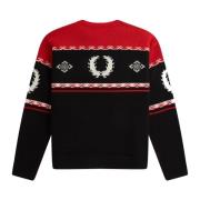 Ski Jumper Fred Perry , Black , Heren