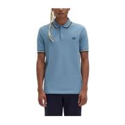 Moderne Slim Fit Piqué Polo Fred Perry , Blue , Heren