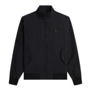 Klassieke Harrington Jas Fred Perry , Black , Heren