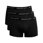 Pack Trunk Boxershorts voor heren Gant , Black , Heren