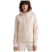 Tone-on-Tone Logo Hoodie Gant , Beige , Dames