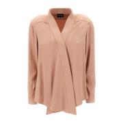 Top Overhemden Giorgio Armani , Brown , Dames