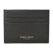 Wallets Cardholders Giorgio Armani , Black , Heren