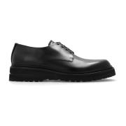 Leren schoenen Giorgio Armani , Black , Heren