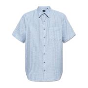 Shirt met korte mouwen Giorgio Armani , Blue , Heren