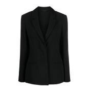 Elegante Single Breasted Blazer Givenchy , Black , Dames