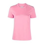 Logo Print T-Shirt Givenchy , Pink , Dames