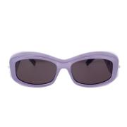 Moderne zonnebril met geometrisch ontwerp Givenchy , Purple , Dames