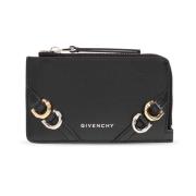 Kaarthouder met logo Givenchy , Black , Dames