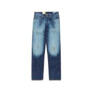 Jeans 3301 lage taps toelopend G-star , Blue , Heren